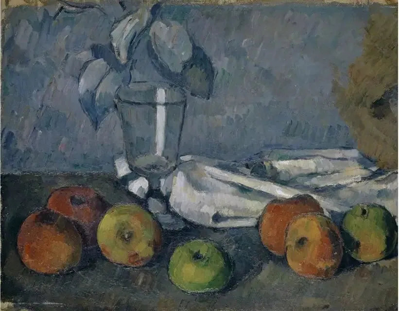 유리와 사과 - Paul Cézanne