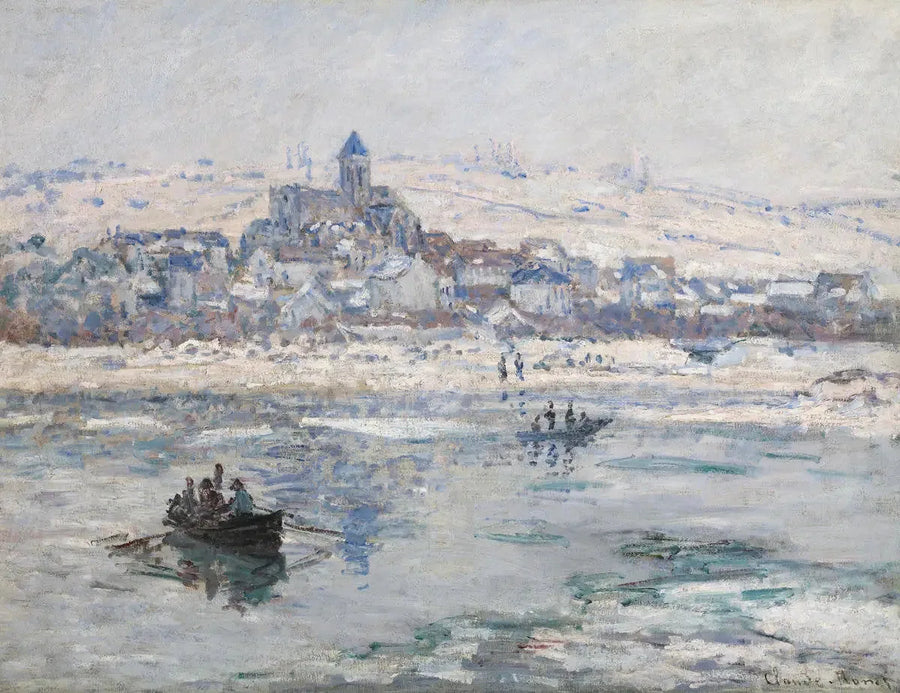 베퇴이유의 겨울 - Claude Monet