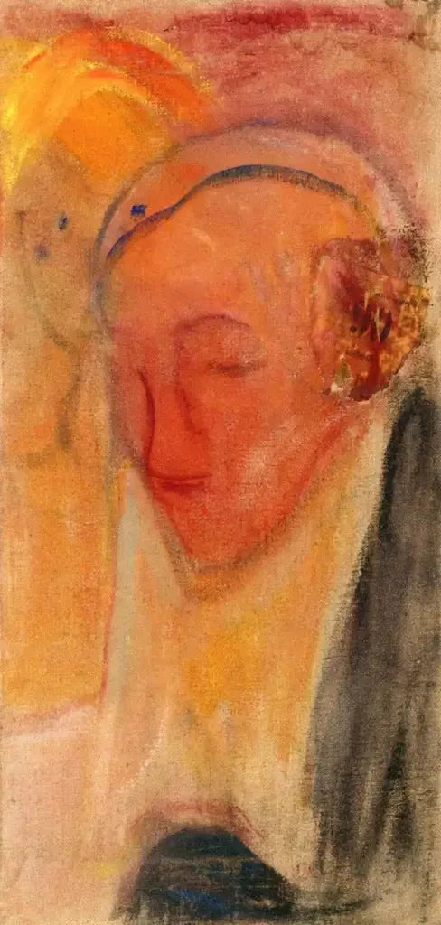 수염 난 노인 - 에드바르 뭉크
