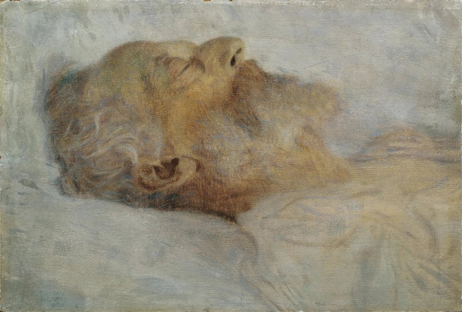 임종에 누운 노인 - Gustav Klimt