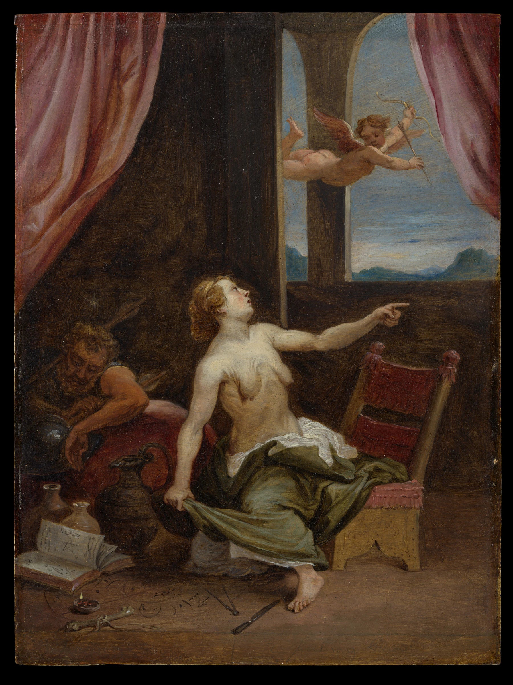 La vieillesse à la recherche de la jeunesse - David Teniers the Younger