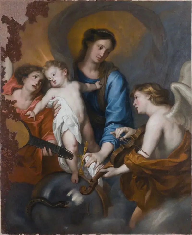 천사와 함께한 어린 예수님과 성모 마리아 - 앙투안 반 다이크

Source:
Vierge à l'Enfant avec des anges - Antoine van Dyck
