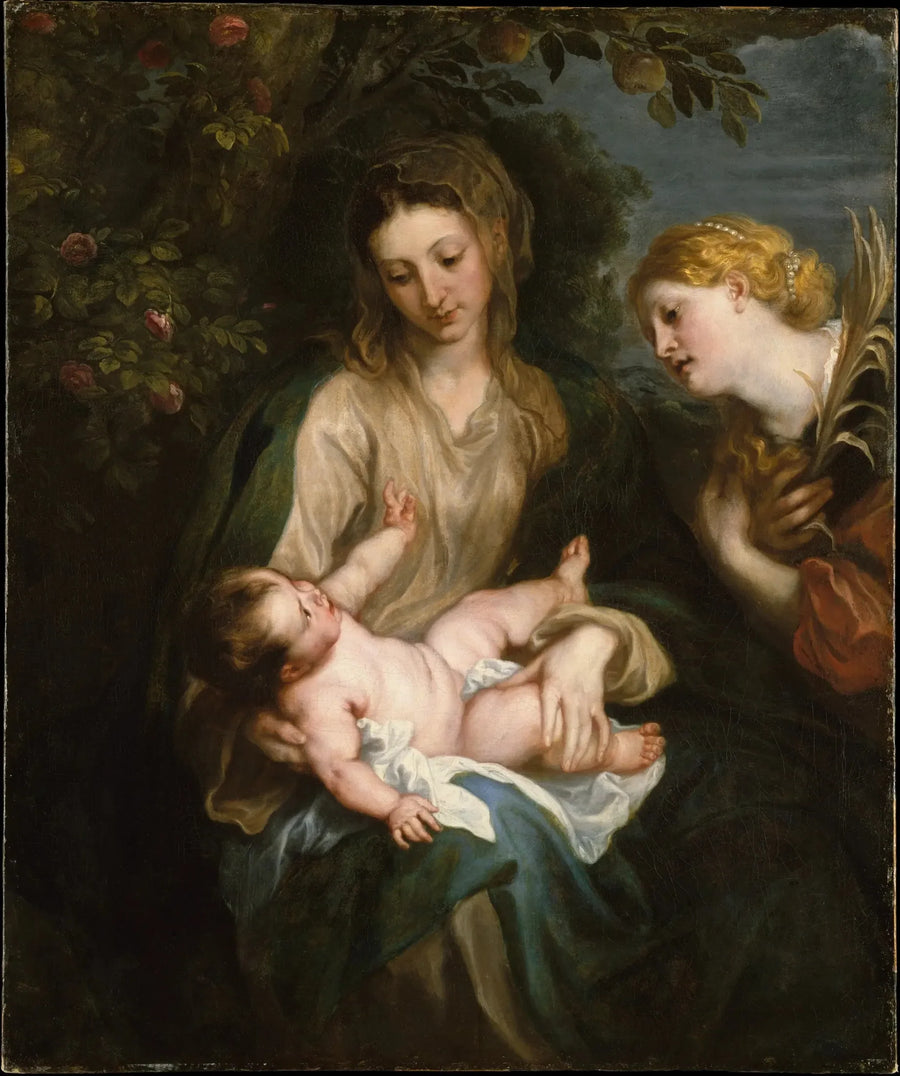 성모자와 성 캐서린 오브 알렉산드리아 - 안토니 반 다이크

Source:
Vierge à l'Enfant avec sainte Catherine d'Alexandrie - Antoine van Dyck