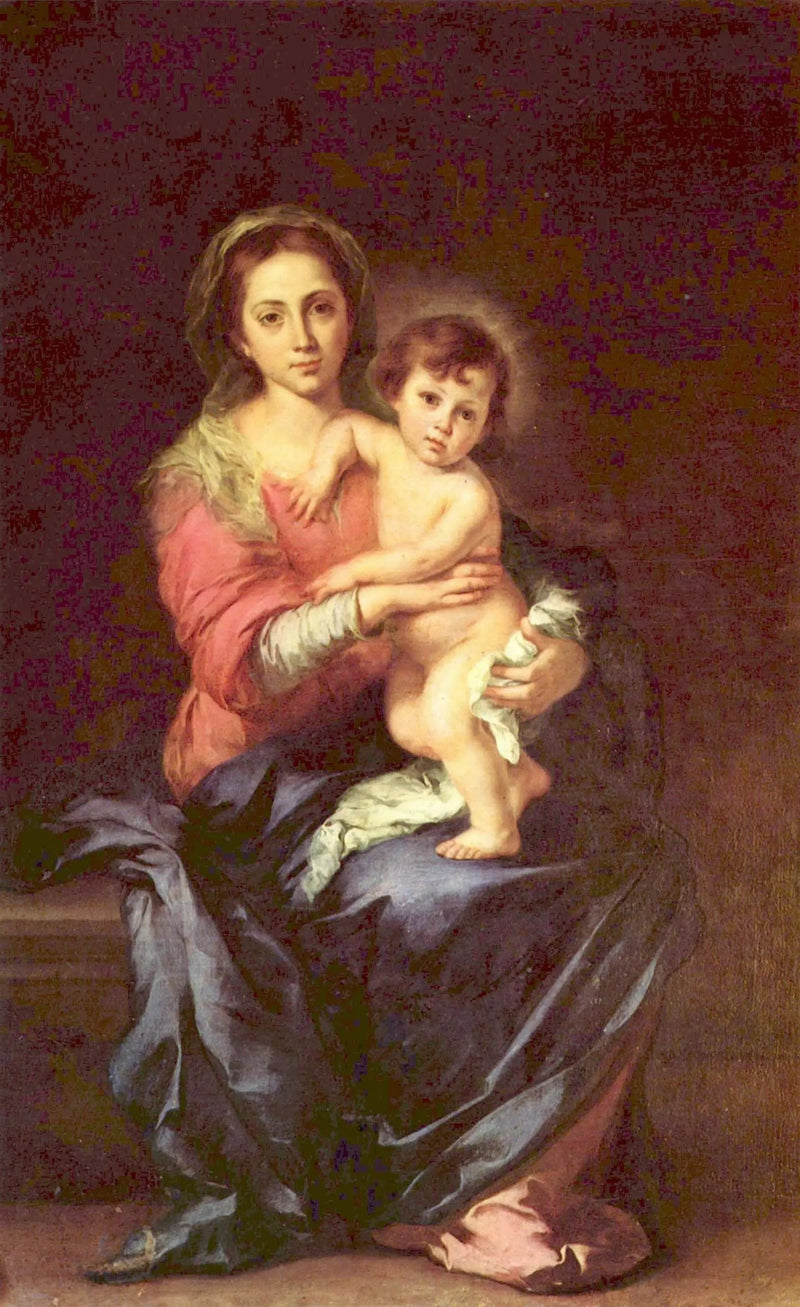 어린이 예수와 성모 마리아 복제 그림

Source:
Vierge à l'Enfant - Bartolomé Esteban Murillo