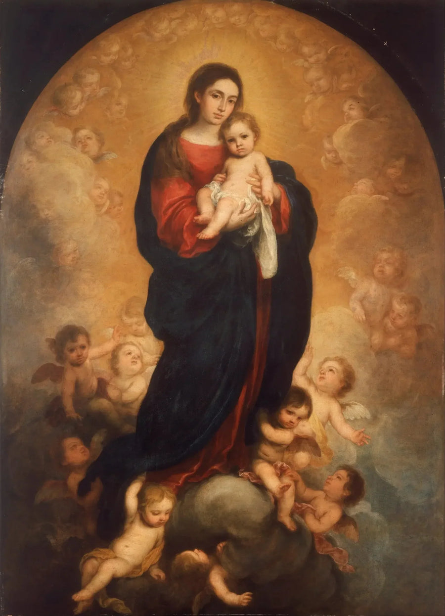 영광 속의 어린이 성모상 - 바르톨로메 에스테반 무리요

Source:
Vierge à l'Enfant en gloire - Bartolomé Esteban Murillo