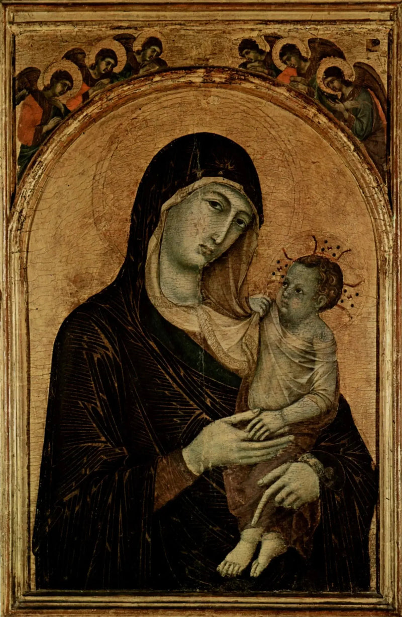 아기 예수와 여섯 천사 - Duccio di Buoninsegna