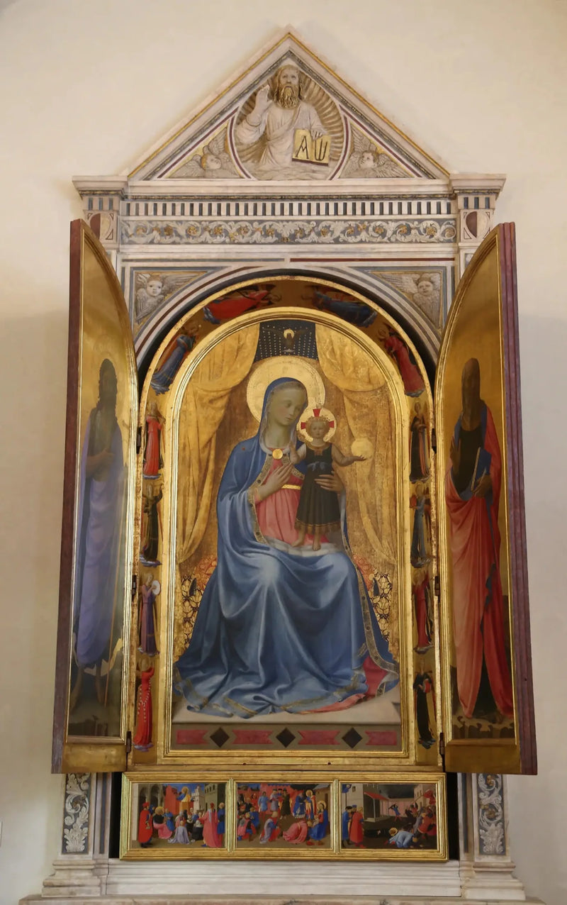 아기 예수와 성모 마리아 - 프라 앙젤리코

Source:
Vierge à l'Enfant - Fra Angelico