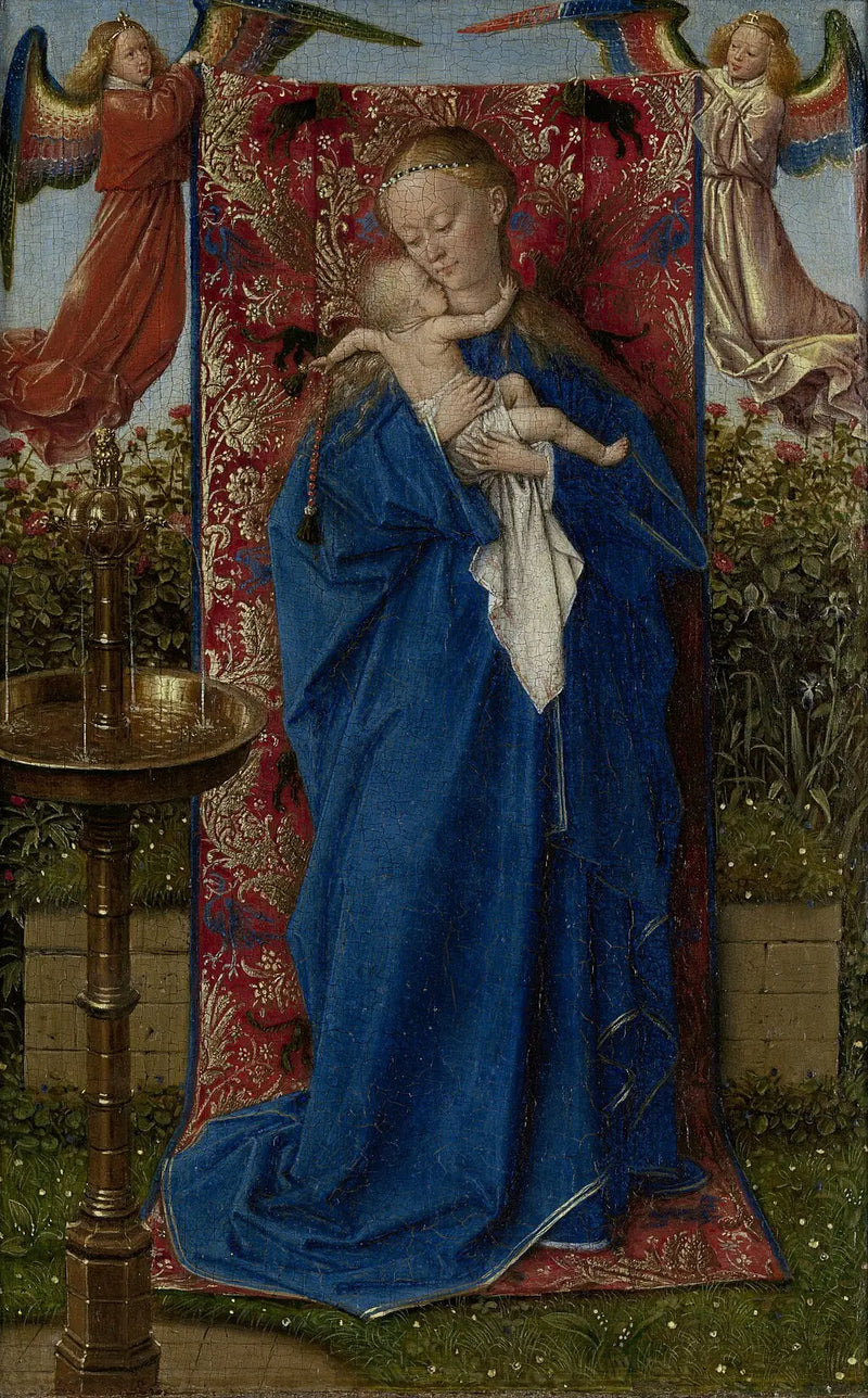 샘물 옆 성모 마리아 - 얀 반 에이크

Source:
Vierge à la fontaine - Jan van Eyck