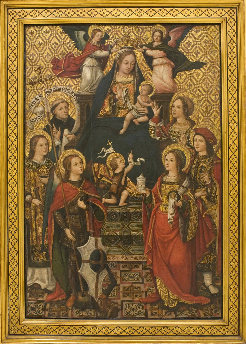 성모자와 성인들 및 천사들 - Vicente Masip

Source:
Vierge à l'Enfant, Saints et Anges - Vicente Masip