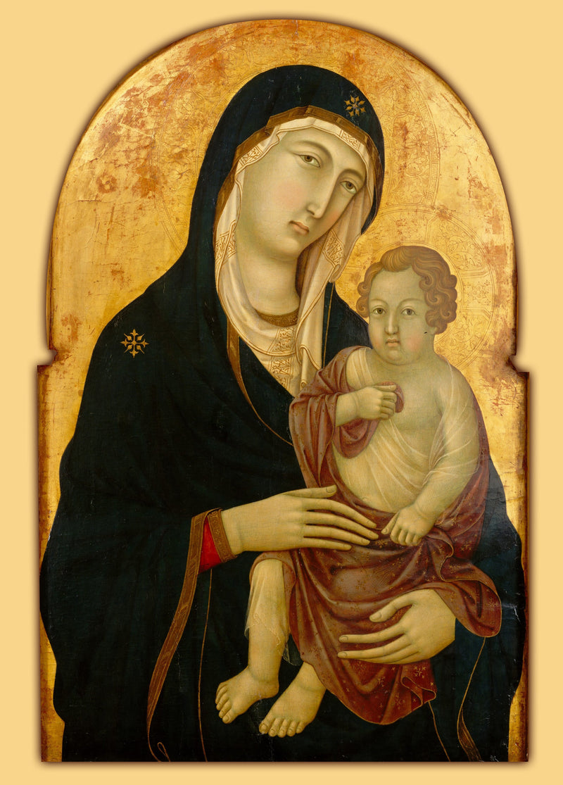 아기 예수와 성모 마리아 - 우골리노 디 네리오