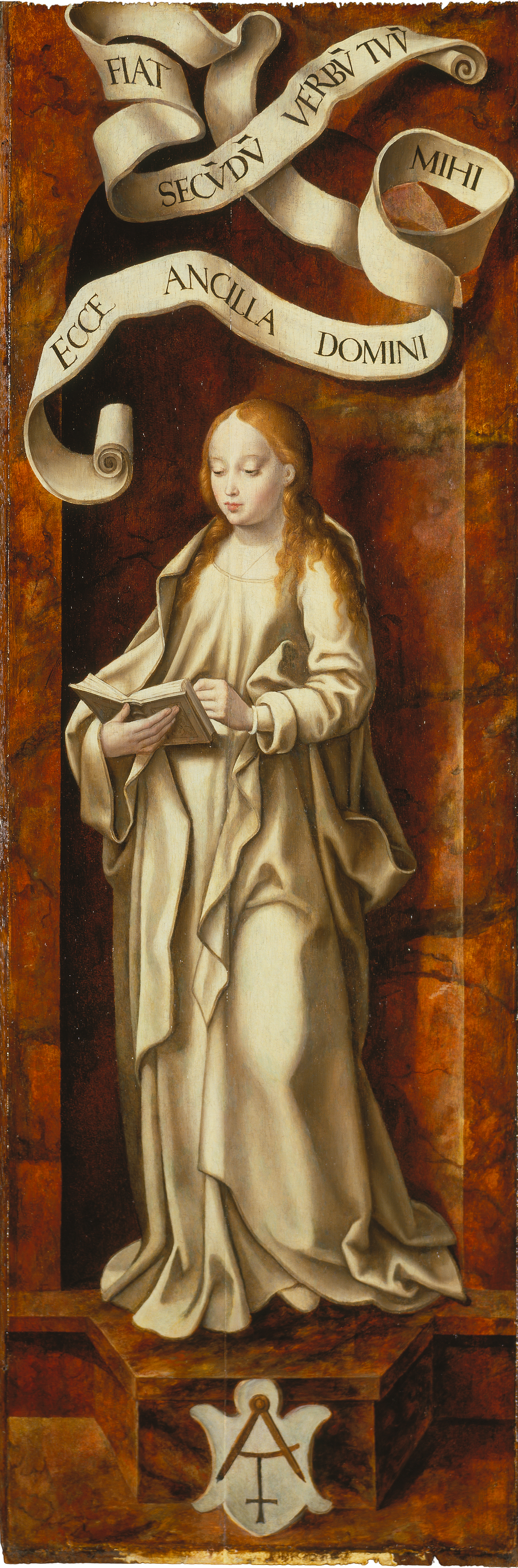 Vierge de l'Annonciation - Joos van Cleve image 1 reproduction d’œuvre d’art à l’huile