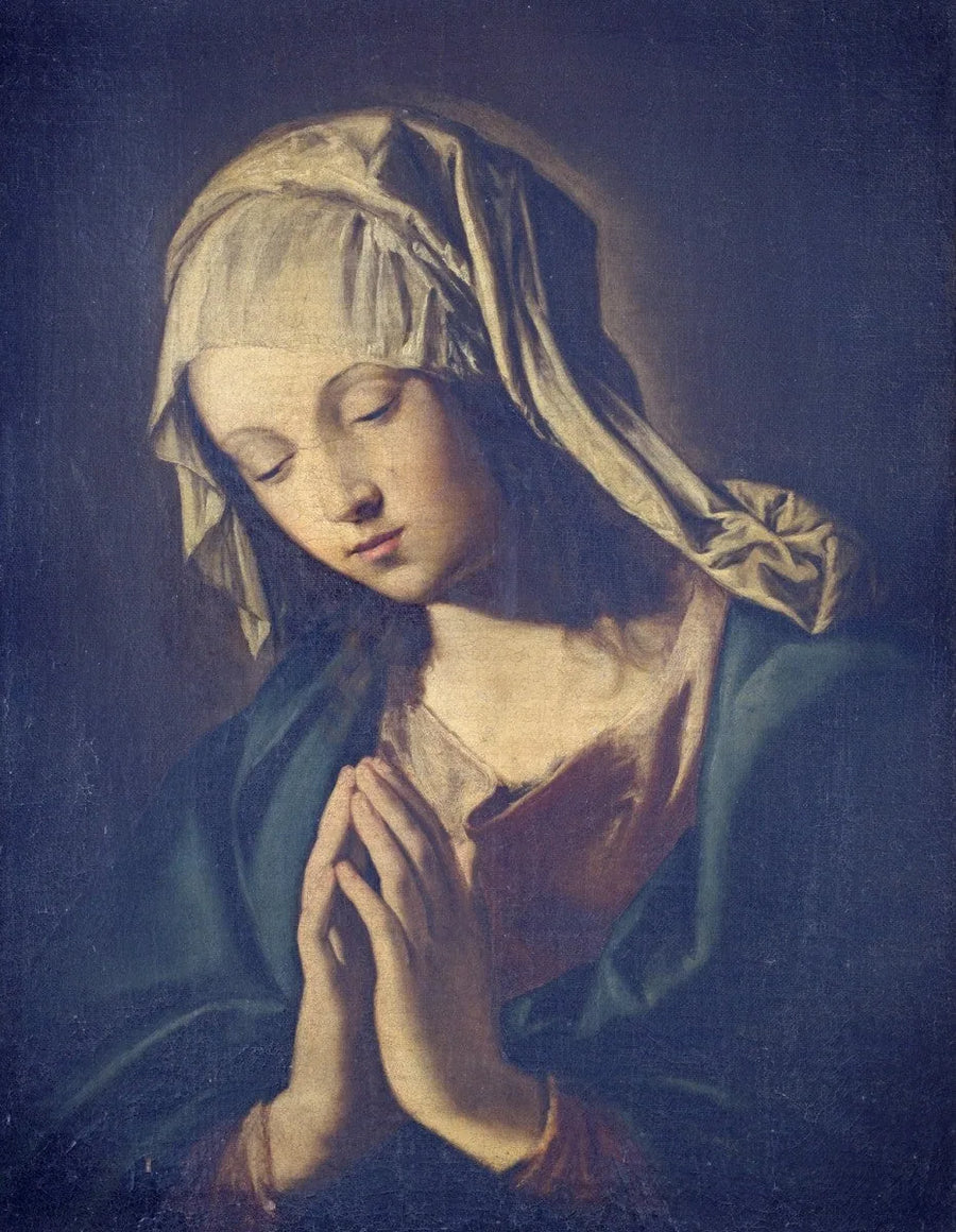 Vierge en prière. - Giovanni Battista Salvi