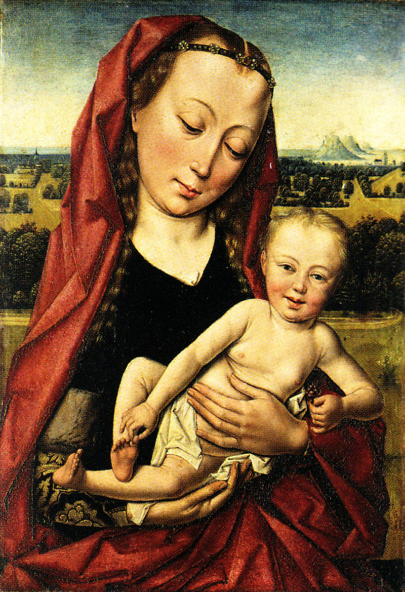 임신한 성모 마리아 - Dirk Bouts