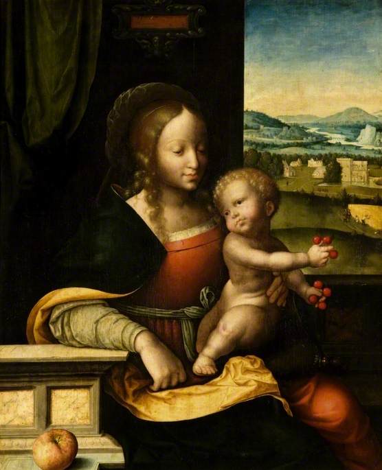 성모자상 - Joos van Cleve
