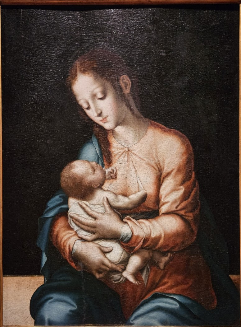 Vierge et Enfant. - Luis de Morales - Alpha Reproduction