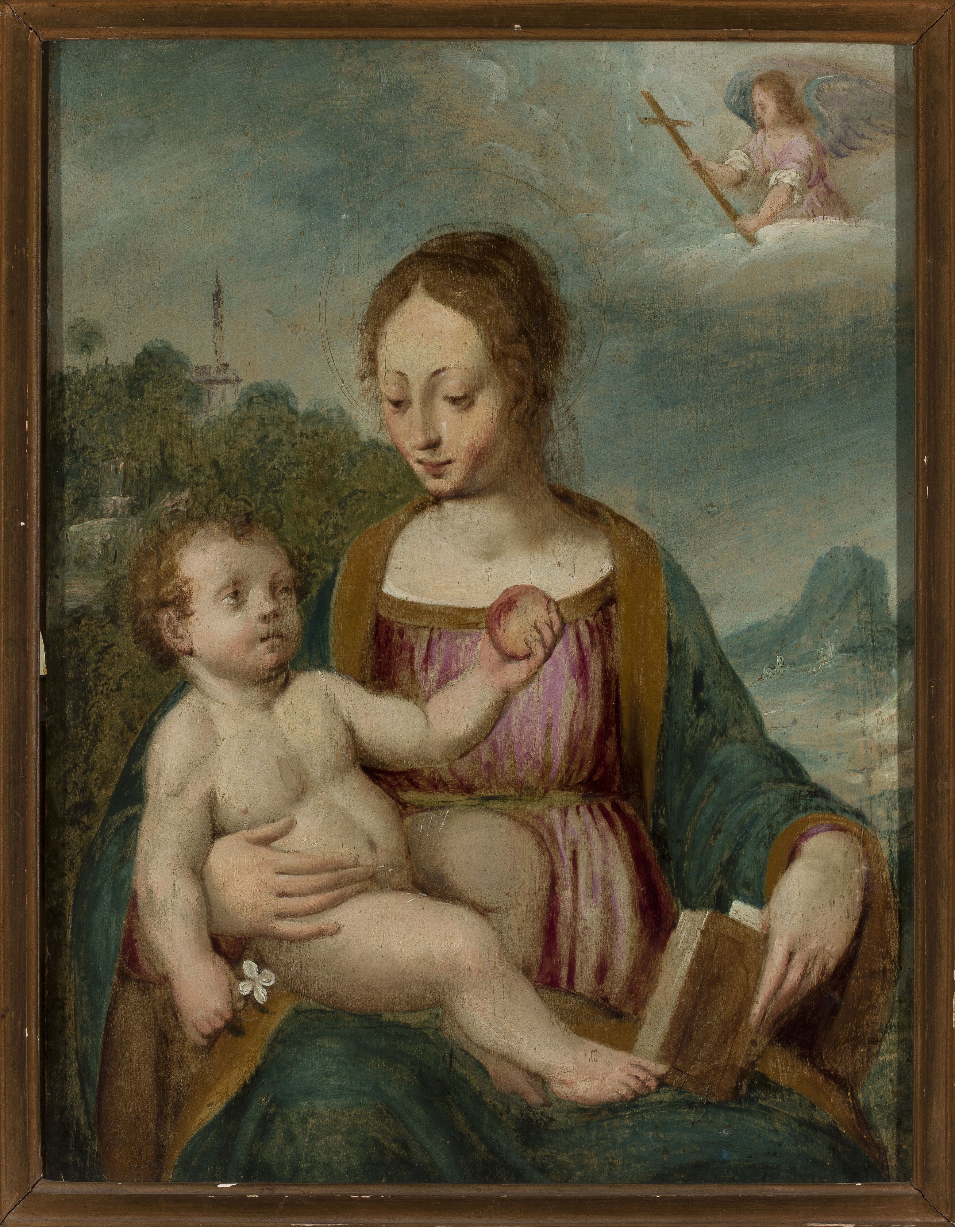 Vierge Marie avec l’Enfant Jésus - Bernardino Luini - Alpha Reproduction