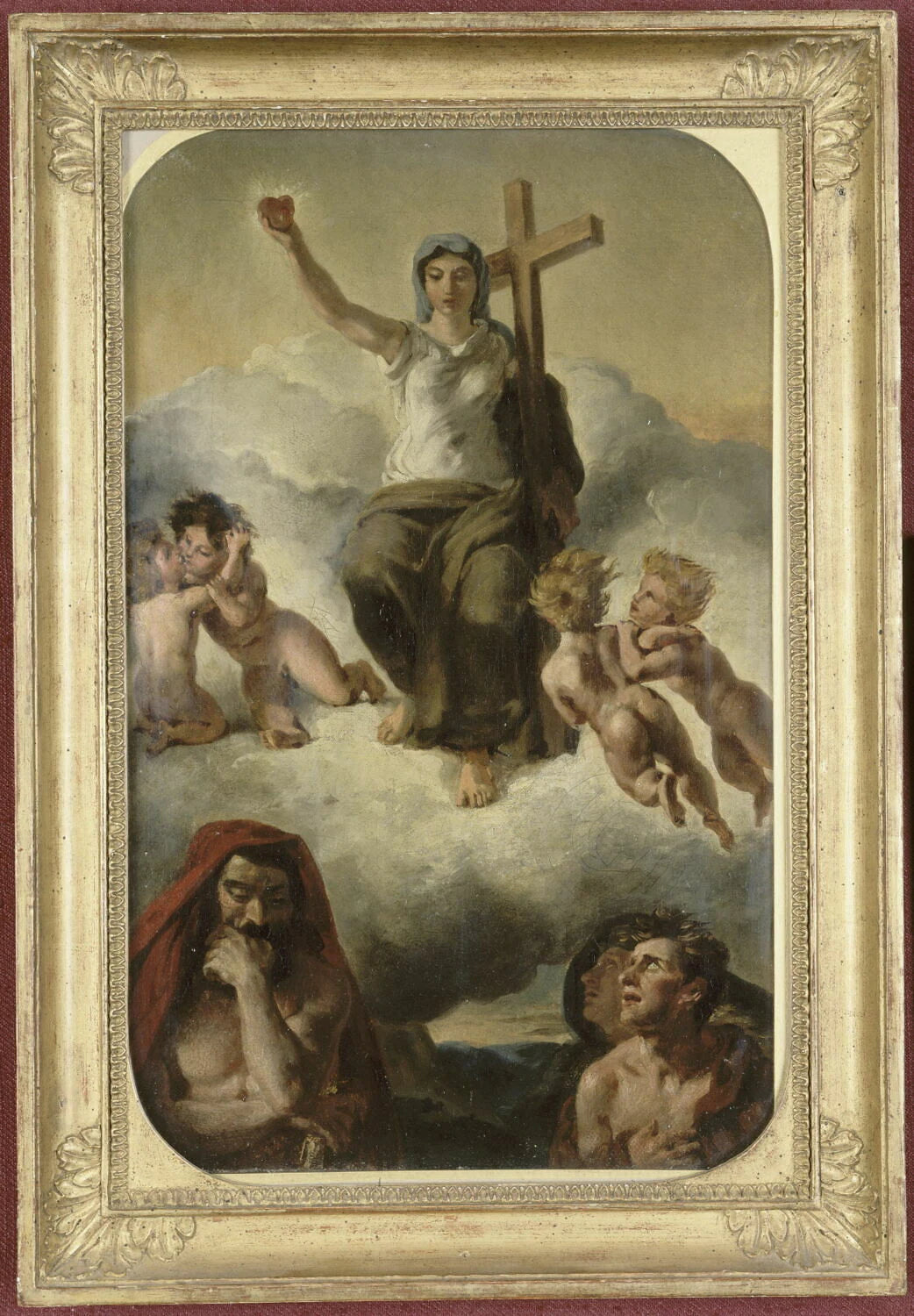La Vierge du Sacré-Cœur - Eugène Delacroix