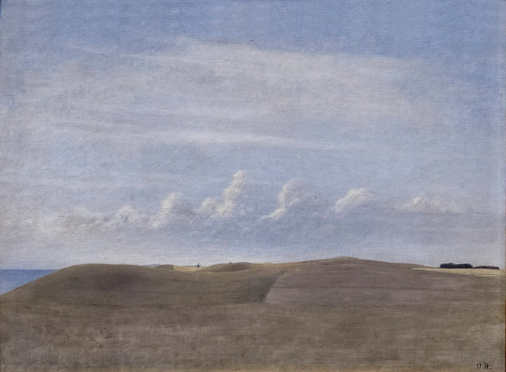풍경, 1900 - Vilhelm Hammershøi