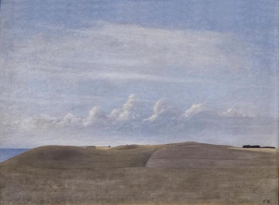 풍경, 1900 - Vilhelm Hammershøi