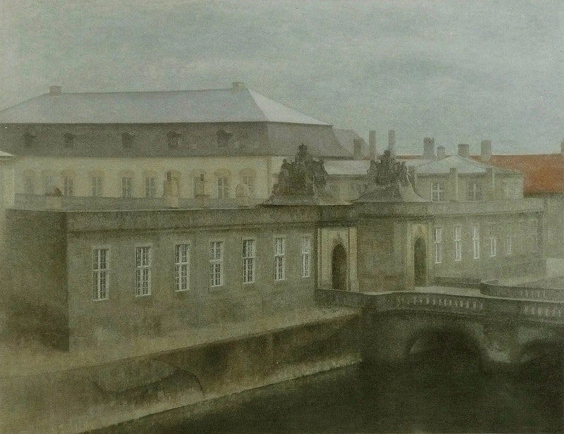 Le Vieux Christiansborg - Vilhelm Hammershøi