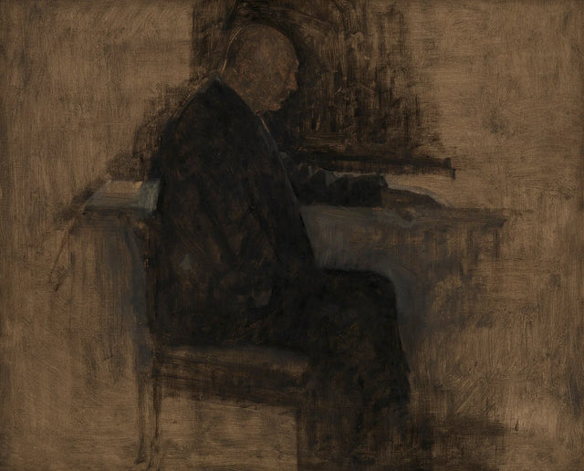 건축가 Thorvald Bindesbøll - Vilhelm Hammershøi