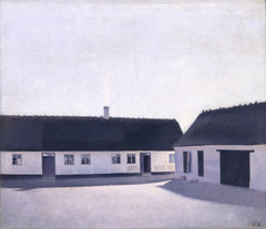 Refsnæs의 농장 - Vilhelm Hammershøi