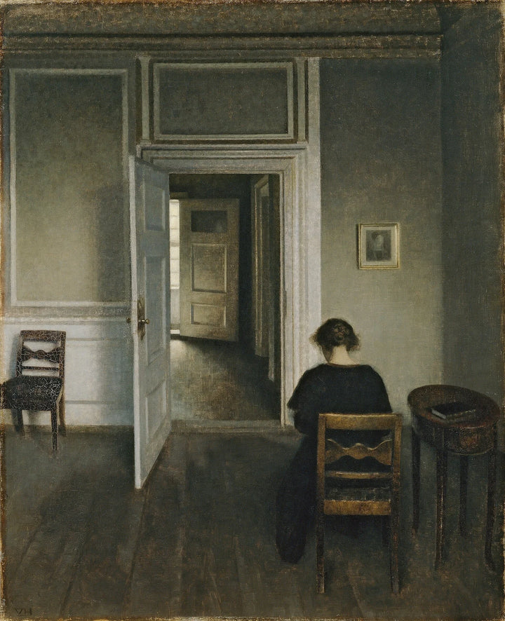 인테리어, Strandgade 30, 1906 - Vilhelm Hammershøi