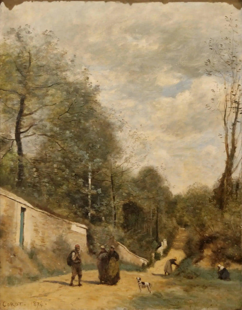 빌-다브레, 역으로 가는 길 - 장 바티스트 카밀 코로

Source:
Ville-d'Avray, le chemin de la gare - Jean-Baptiste Camille Corot