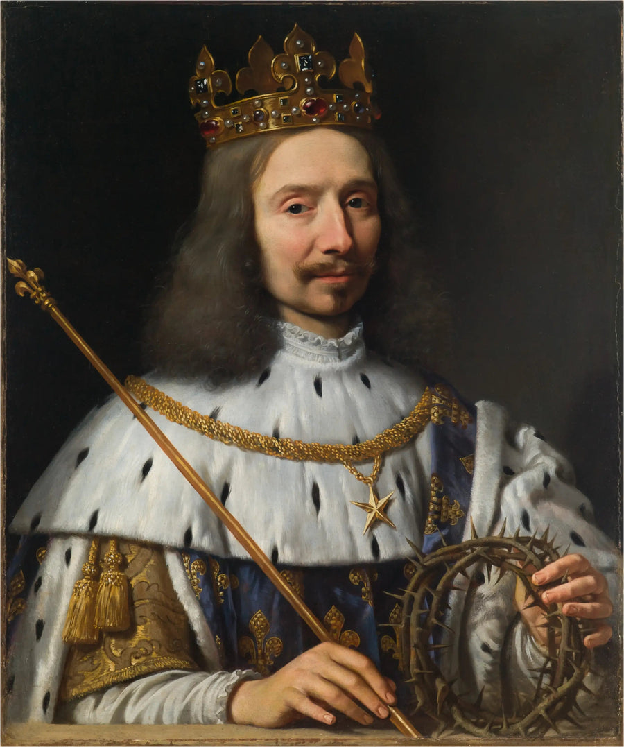 샹파뉴의 필리프 드 샹파뉴 - 성 루이 역할의 빈센트 부아튀르

Source:
Vincent Voiture dans le rôle de Saint-Louis - Philippe de Champaigne
