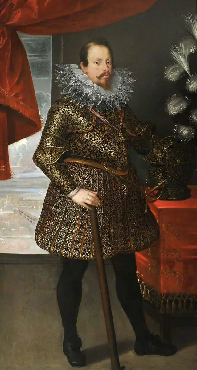 빈첸조 1세 곤자가, 망투아 공작 4세 (1562-1612) - 프란스 푸르뷔스 주니어

Source:
Vincenzo I Gonzaga, 4e duc de Mantoue (1562-1612) - Frans Pourbus the Younger