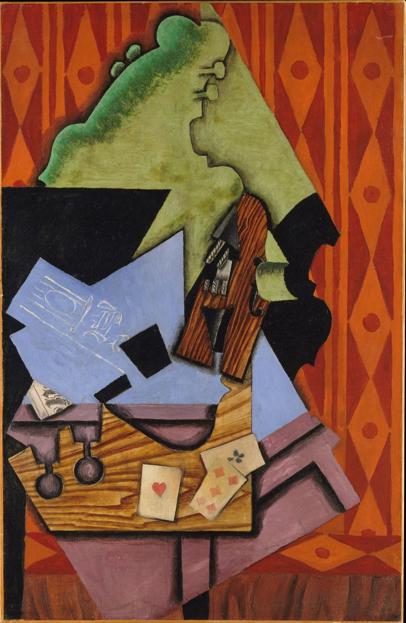 바이올린과 카드가 놓인 테이블 - 후안 그리스

Source:
Violon et Cartes à jouer sur une table - Juan Gris
