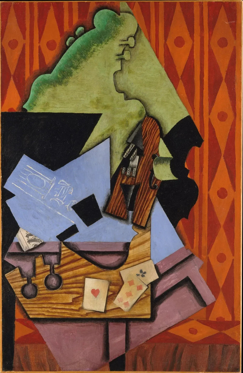 바이올린과 카드가 놓인 테이블 - 후안 그리스

Source:
Violon et Cartes à jouer sur une table - Juan Gris