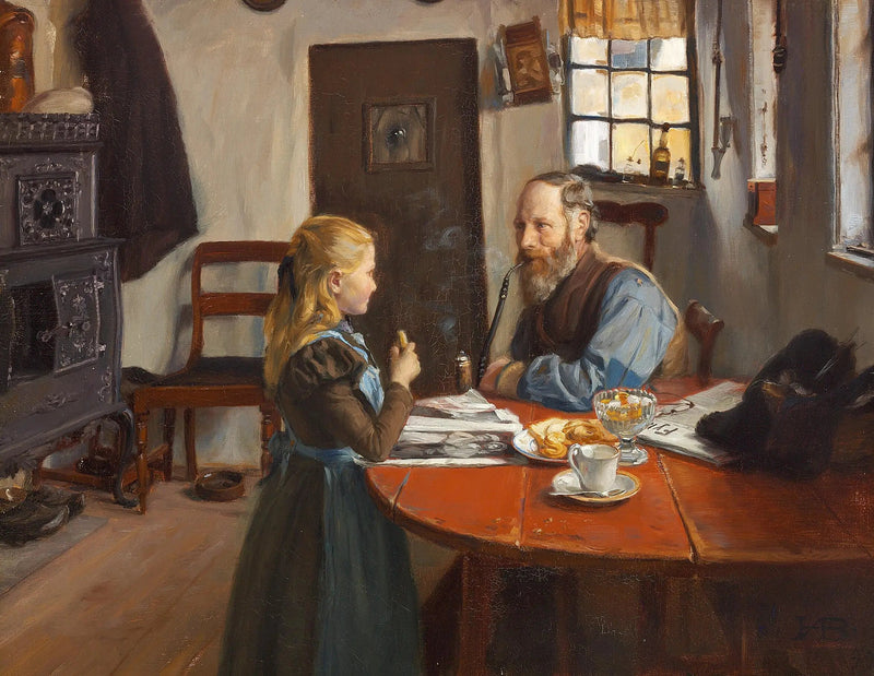 할아버지 댁 방문. - H. A. Brendekilde

Source:
Visite chez grand-père. - H. A. Brendekilde