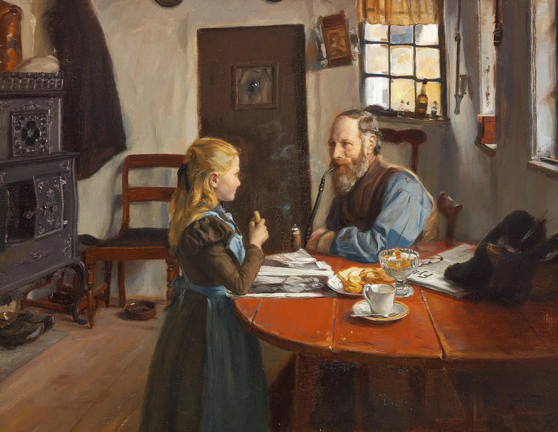 할아버지 댁 방문. - H. A. Brendekilde

Source:
Visite chez grand-père. - H. A. Brendekilde