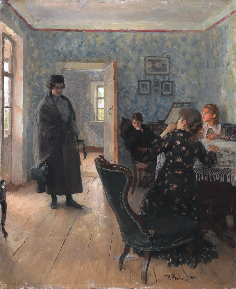 예상치 못한 방문 - 일리아 레핀

Source:
Visite inattendue - Ilya Repin