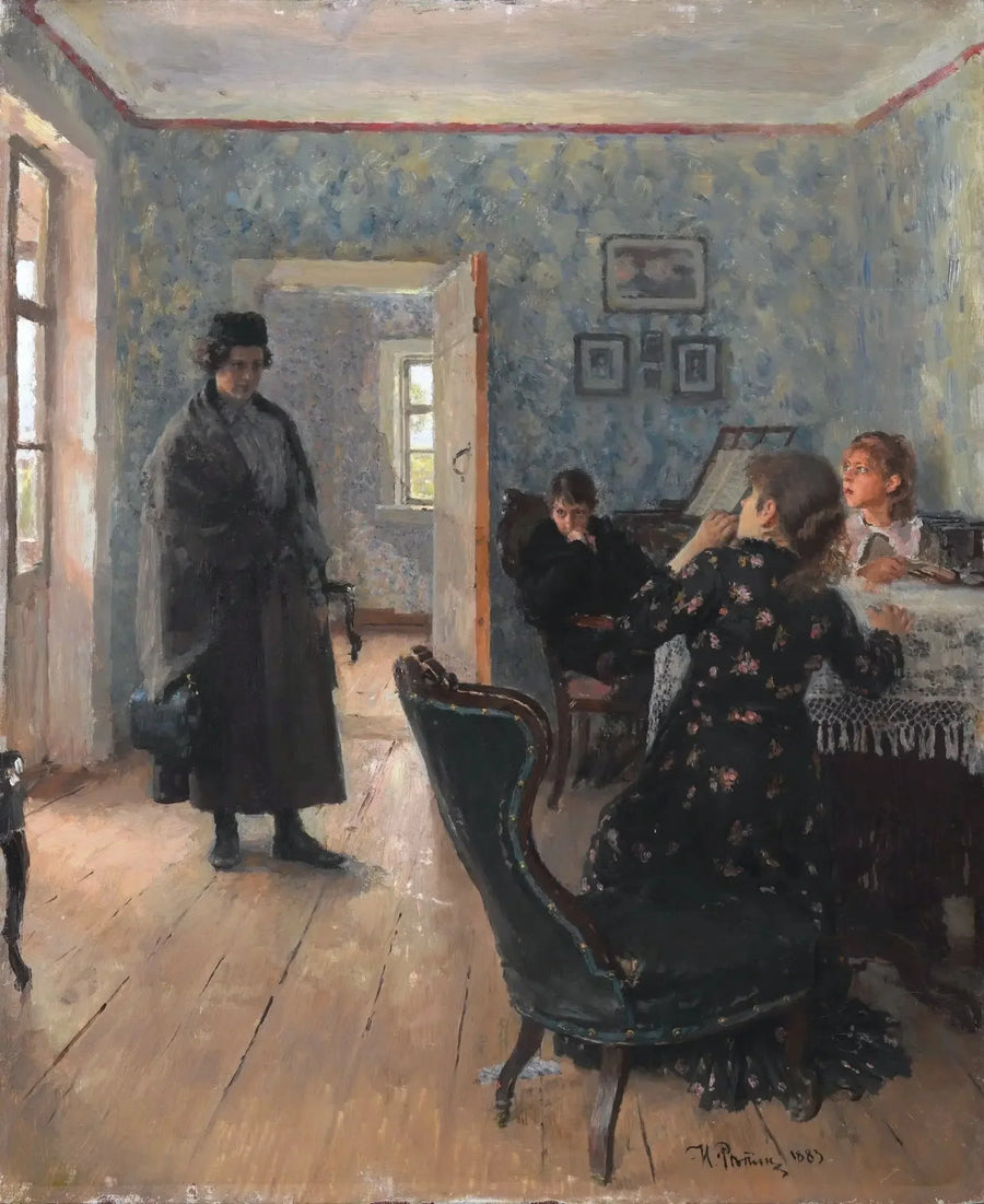 예상치 못한 방문 - 일리아 레핀

Source:
Visite inattendue - Ilya Repin