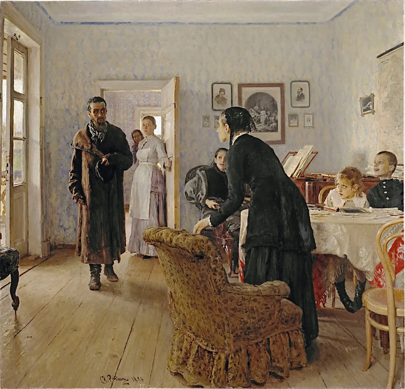 예상치 못한 방문객 - 일리아 레핀

Source:
Visiteur inattendu - Ilya Repin