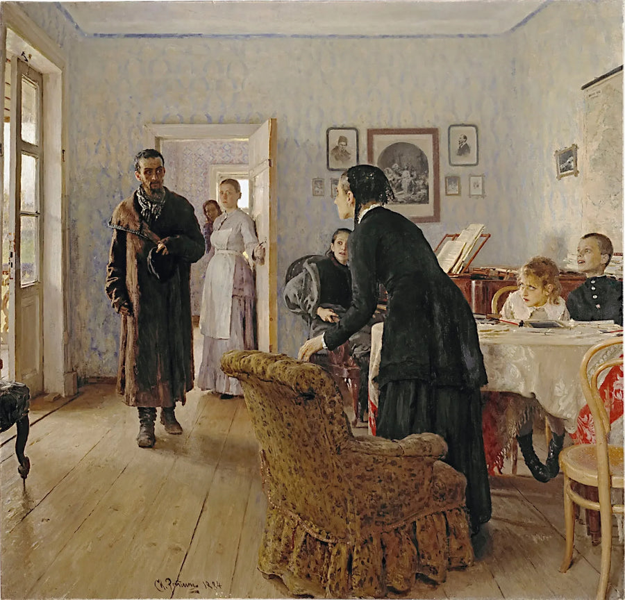 예상치 못한 방문객 - 일리아 레핀

Source:
Visiteur inattendu - Ilya Repin
