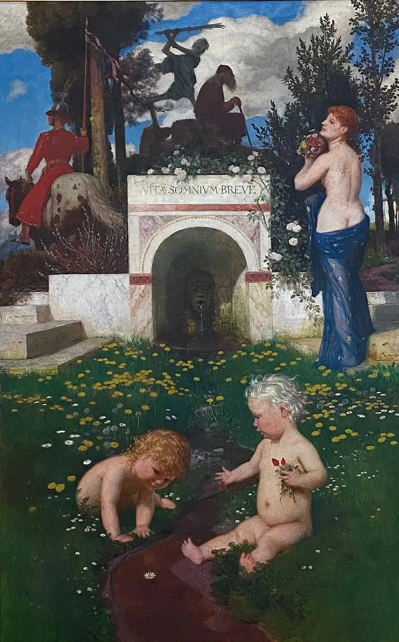 비타 소늠니움 브레베 (인생은 짧은 꿈) - 아놀드 뢰클린

Source:
Vita somnium breve (La vie un rêve court) - Arnold Böcklin