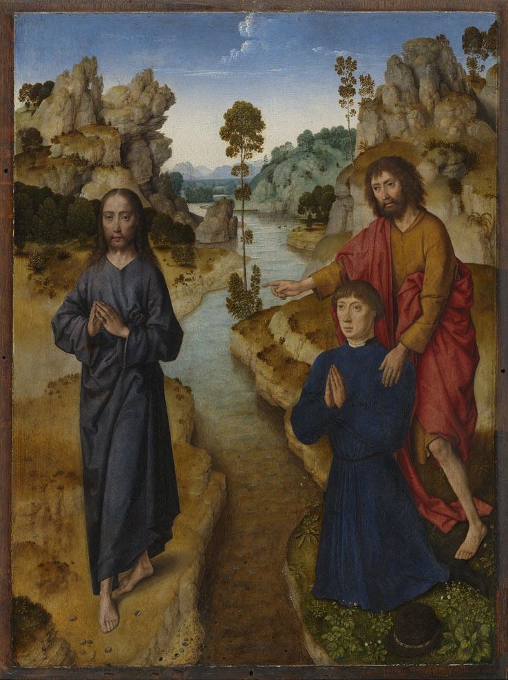 여기 Agnus Dei - Dirk Bouts