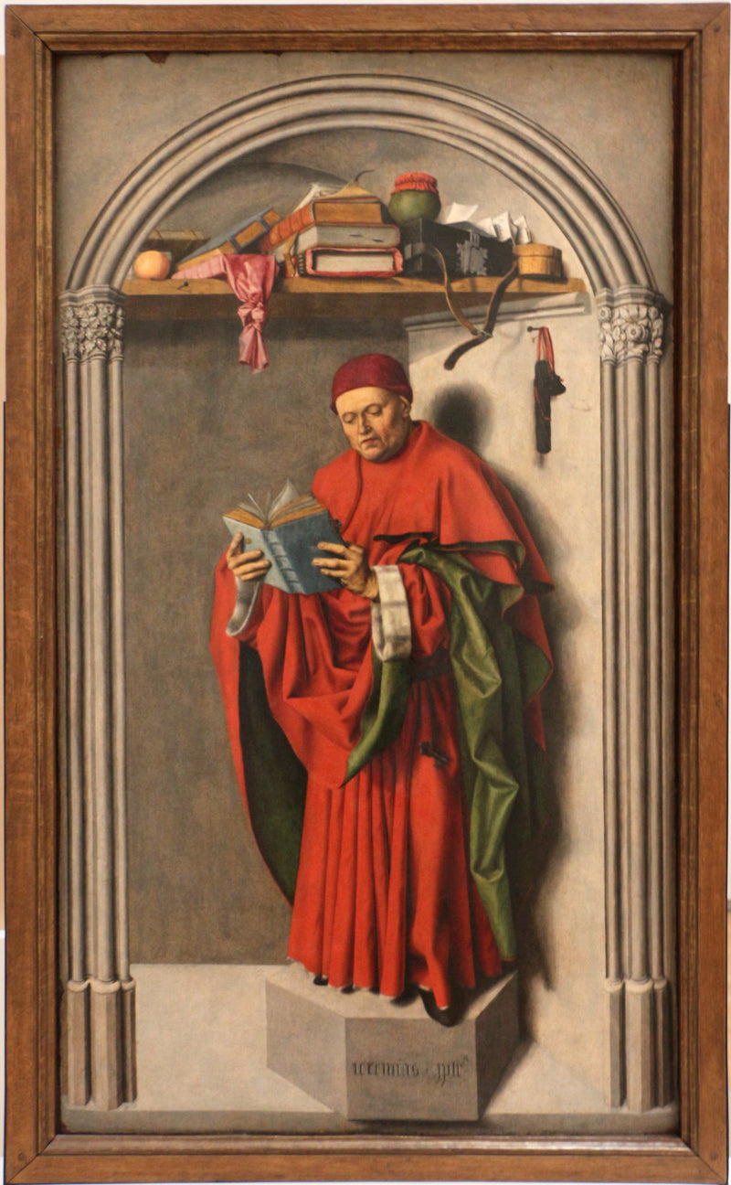 엑상프로방스 성구세르 교회 삼단화 오른쪽 패널, 앞면: 예레미야 선지자