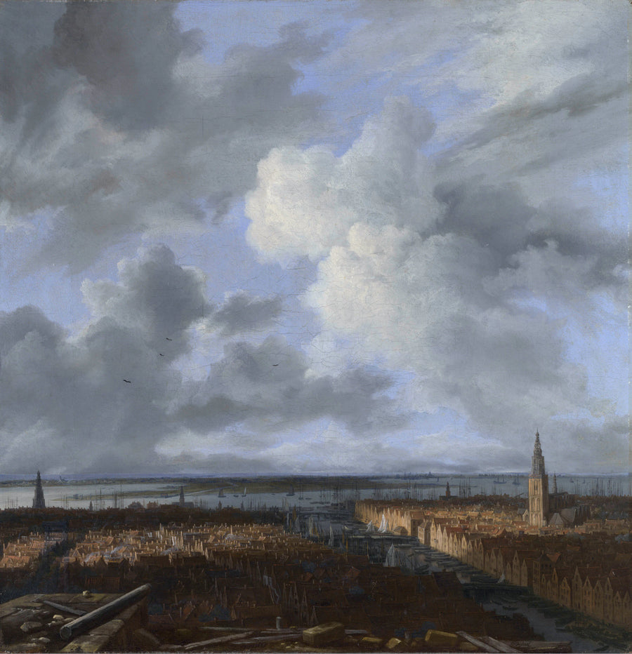 Vue d'Amsterdam - Jacob van Ruisdael