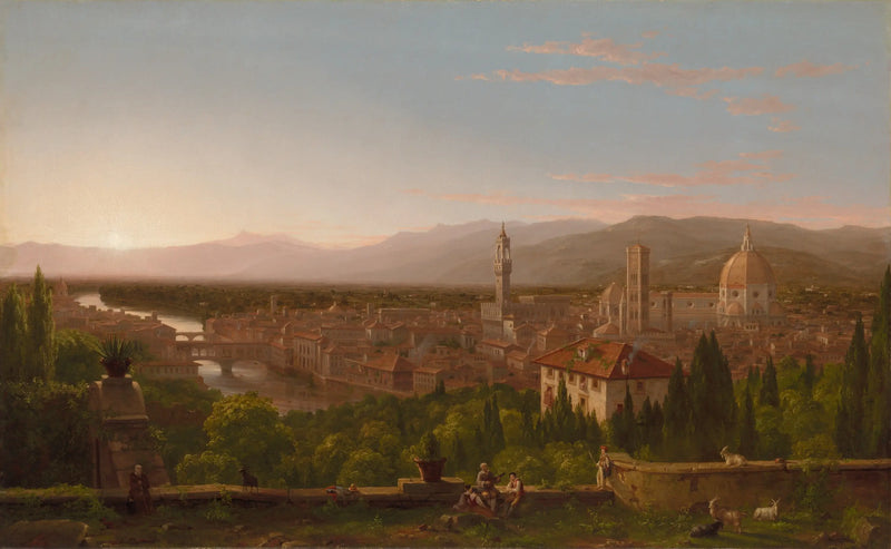 산 미니아토에서 본 피렌체의 전망 - 토마스 콜

Source:
Vue de Florence depuis San Miniato - Thomas Cole