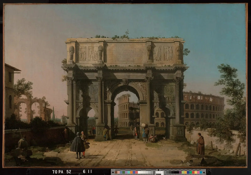 콘스탄티누스 대관람차와 콜로세움 풍경 - 카날레토

Source:
Vue de l'arc de Constantin avec le Colisée - Canaletto