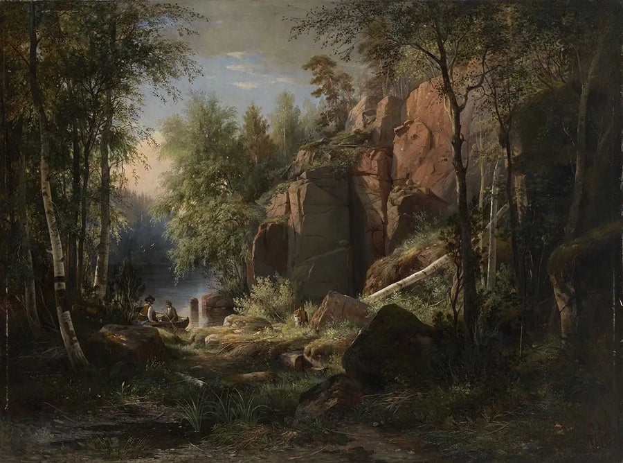 발람 섬의 전망. 쿠코 - 이반 치치킨

Source:
Vue de l'île de Valaam. Kukko - Ivan Chichkine