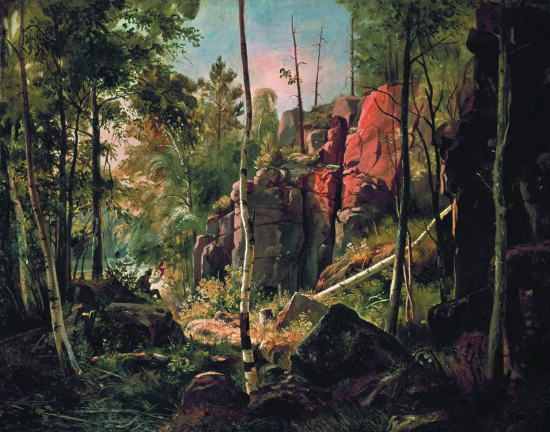 발람 섬의 전망. 쿠코 - 이반 치치킨

Source:
Vue de l'île de Valaam. Kukko - Ivan Chichkine
