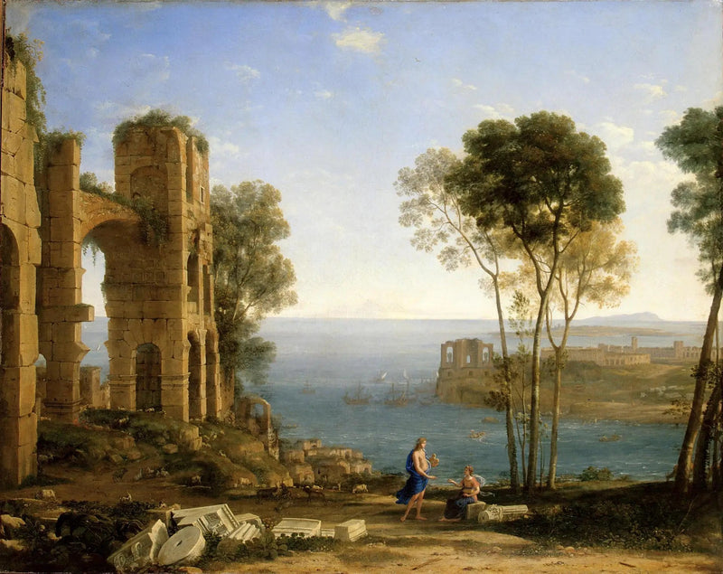 아폴론과 쿠메의 시빌이 있는 해안 전망 - 클로드 로렌

Source:
Vue de la côte avec Apollon et la sibylle de Cumes - Claude Lorrain