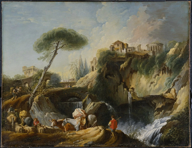 테뷰의 전망과 베스타 신전 - 프랑수아 부셰

Source:
Vue de Tivoli avec le temple de Vesta - François Boucher