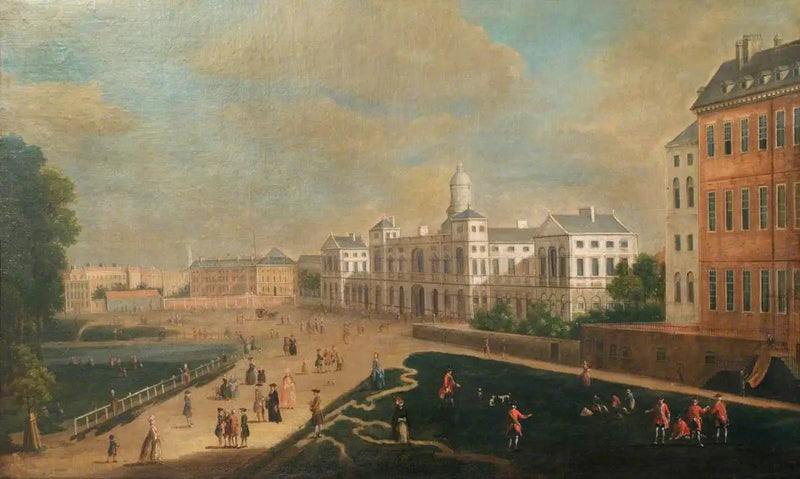 화이트홀 전망, 뉴 호스 가드 - 카날레토

Source:
Vue de Whitehall, New Horse Guards - Canaletto