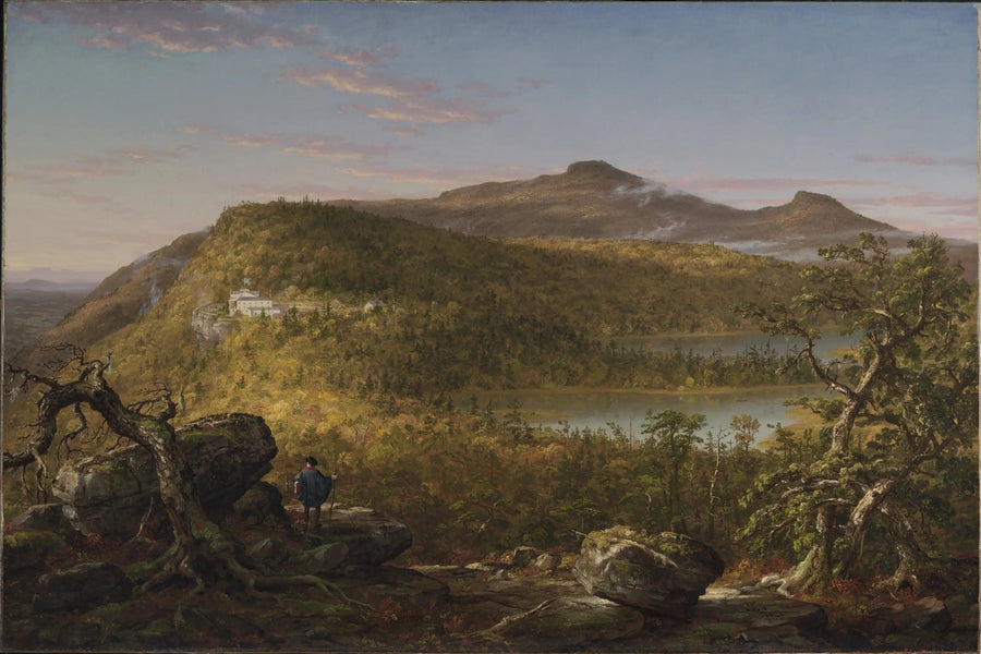 두 호수와 마운틴 하우스의 전망, 캐츠킬 산맥, 아침 - 토마스 콜

Source:
Vue des deux lacs et de Mountain House, montagnes Catskill, matin - Thomas Cole